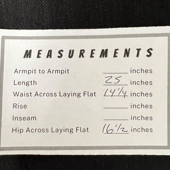 Splendid Womens Black Pencil Skirt Slub French Terry Foldover Waist size Small - Picture 12 of 12